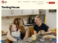 Website Screenshot Ronald McDonald House Tooting
