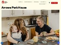 Website Screenshot Ronald McDonald House Arrowe Park