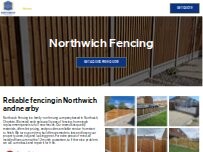 Website Screenshot Northwich Fencing