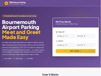 Website Screenshot TWM Secure Parking