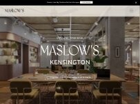 Website Maslow's Kensington