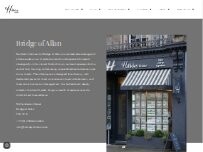 Website Screenshot Halliday - Bridge of Allan