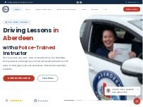 Website Screenshot Aberdeen Driving School