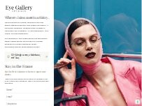 Website Screenshot Eye Gallery Opticians