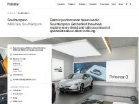 Website Screenshot Polestar Southampton