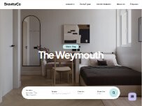 Website Screenshot Gravity Co - The Weymouth