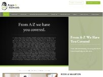 Website Screenshot Regan and Hallworth Estate & Letting Agents Wigan