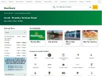Website Screenshot Morrisons Petrol Station