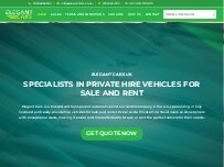 Website Screenshot Elegant Cars UK