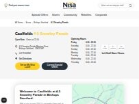 Website Screenshot Caulfields