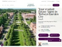 Website Screenshot Country Properties Welwyn Garden City