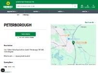Website Screenshot Sunbelt Rentals Peterborough