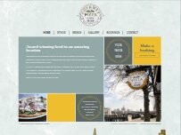 Website Screenshot Gourmet Pizza Company