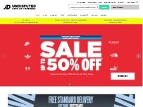 Website Screenshot JD Sports