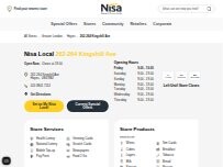 Website Screenshot Nisa Local