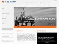 Screenshot for www.ushamartin.com