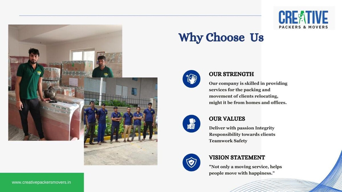 Images Creative Packers and Movers Bangalore