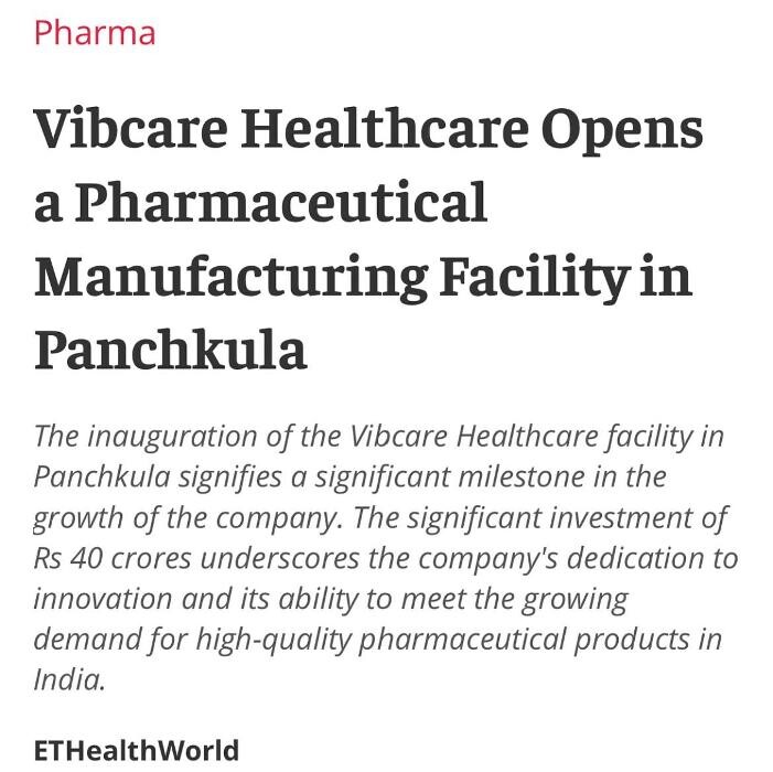 Images Vibcare Pharma