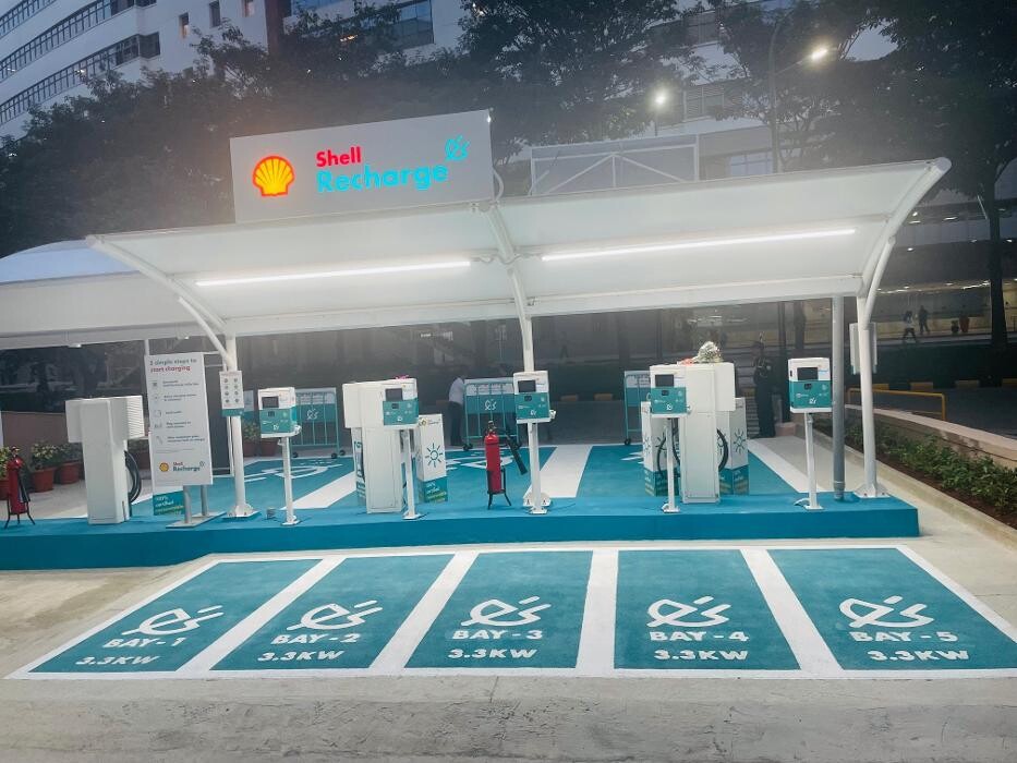 Images Shell Recharge Charging Station