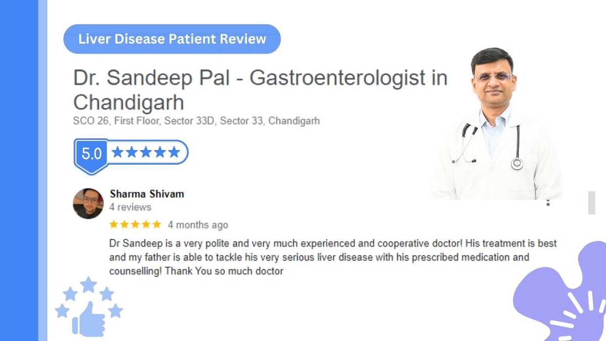 Images Dr. Sandeep Pal - Gastroenterologist in Chandigarh