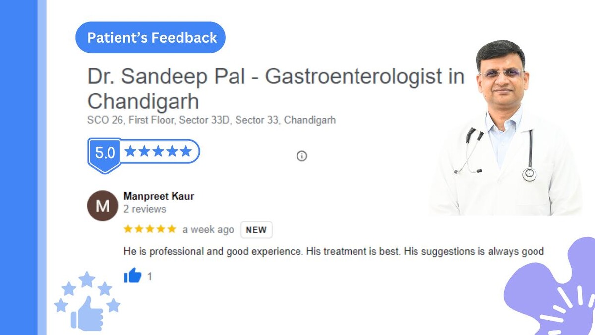 Images Dr. Sandeep Pal - Gastroenterologist in Chandigarh