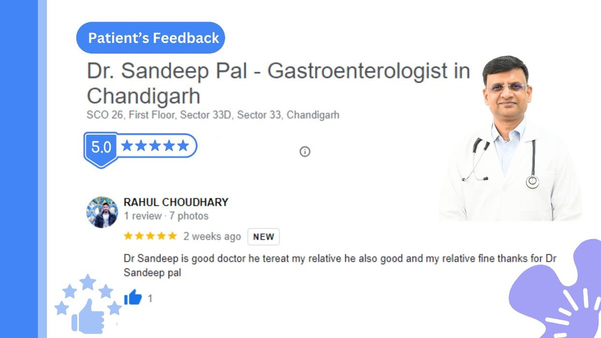 Images Dr. Sandeep Pal - Gastroenterologist in Chandigarh