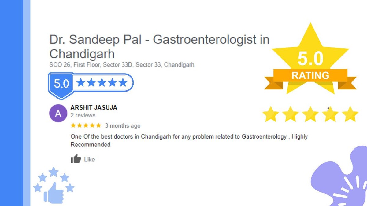 Images Dr. Sandeep Pal - Gastroenterologist in Chandigarh