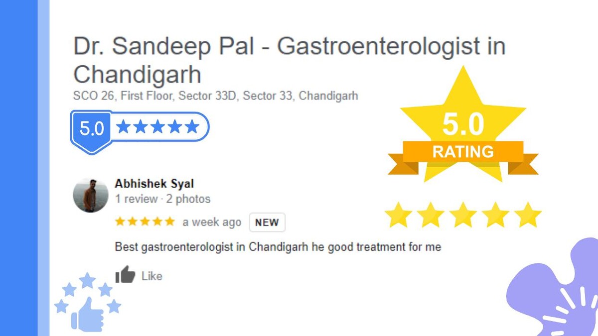 Images Dr. Sandeep Pal - Gastroenterologist in Chandigarh