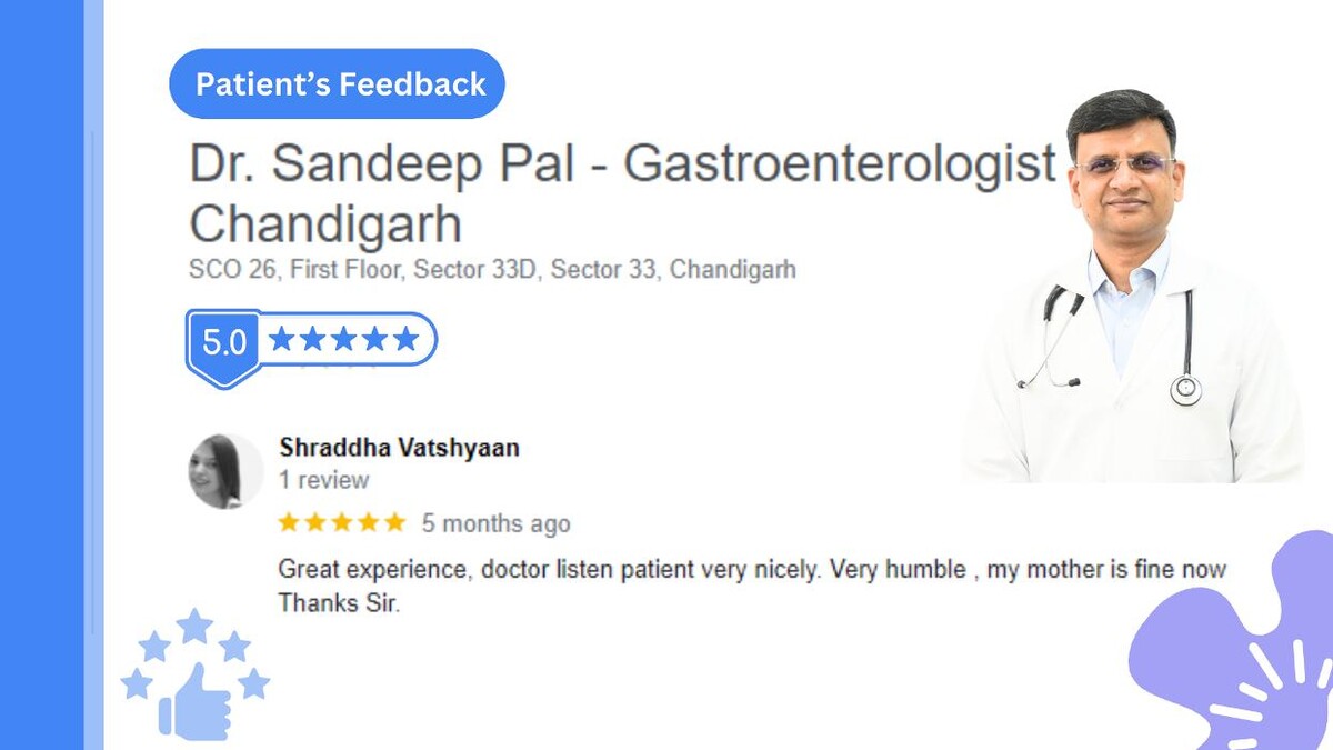 Images Dr. Sandeep Pal - Gastroenterologist in Chandigarh