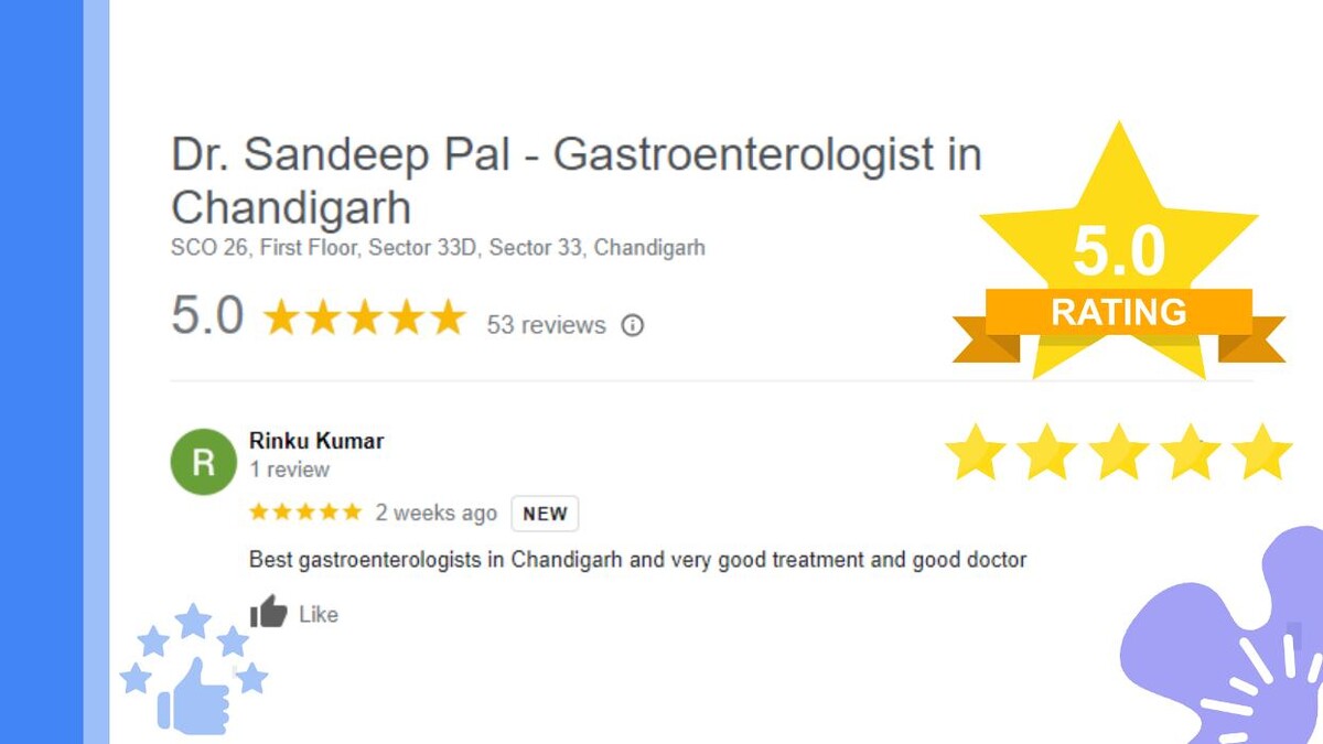 Images Dr. Sandeep Pal - Gastroenterologist in Chandigarh