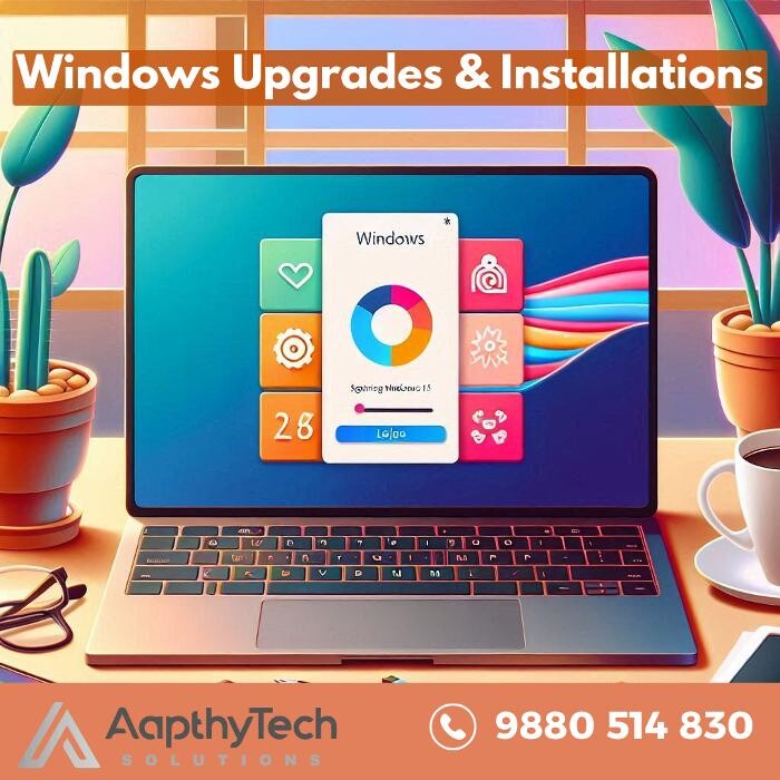 Images AapthyTech Solutions - Laptop, CCTV & Networking Services