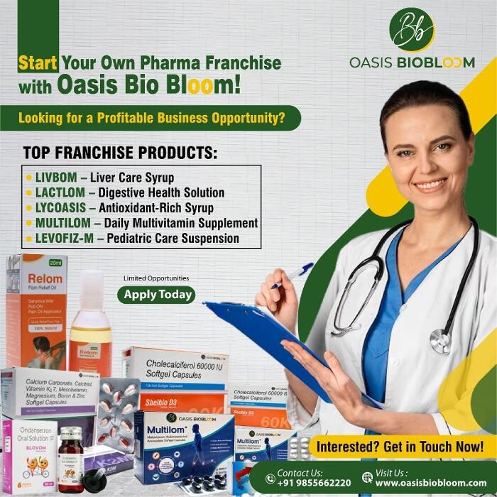 Images Oasis Bio Bloom LLP - PCD Pharma Franchise in Panchkula | PCD Pharma Company in Panchkula