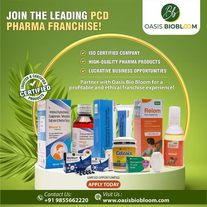 Images Oasis Bio Bloom LLP - PCD Pharma Franchise in Panchkula | PCD Pharma Company in Panchkula