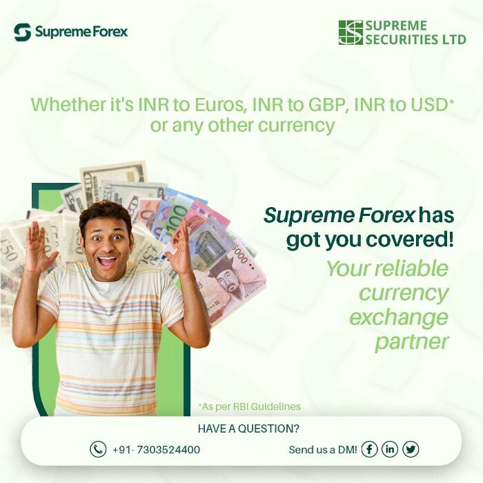 Images Supreme Securities Limited (Supreme Forex) | Currency Exchange in Delhi