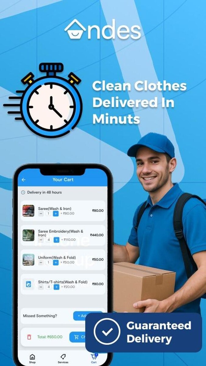 Images Andes laundry delivery In Minutes