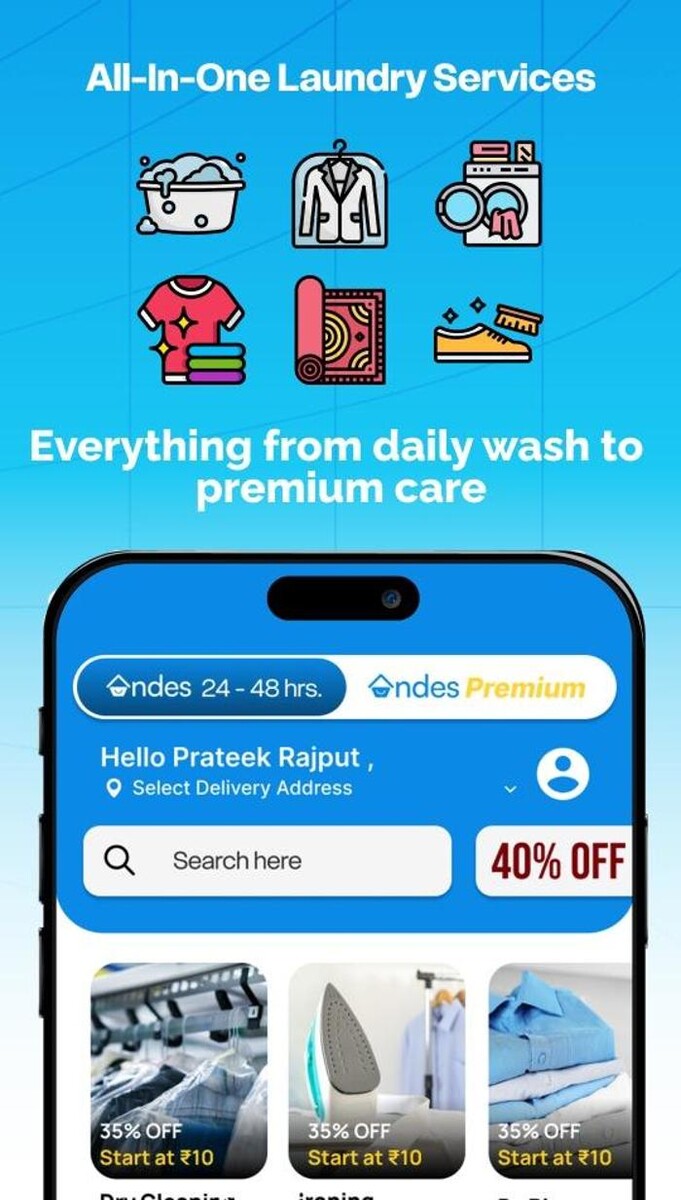 Images Andes laundry delivery In Minutes