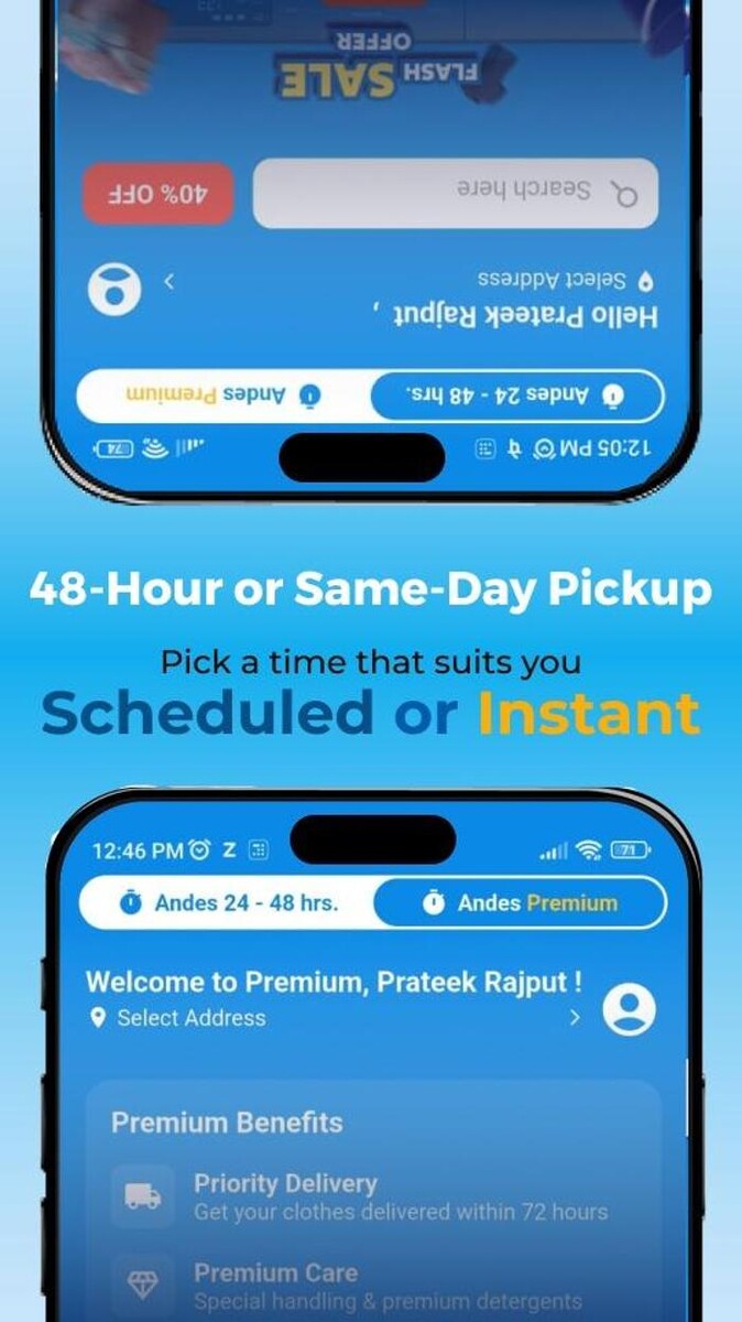 Images Andes laundry delivery In Minutes