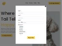 Website Screenshot talking tails