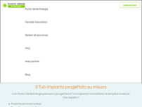 Screenshot for http://puntoverdenergia.it/