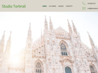 Studio Tortiroli website screenshot
