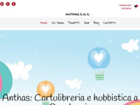 ANTHAS di Riccardo Masala & C. s.a.s. website screenshot