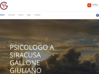 Screenshot for http://www.psicologogallonesiracusa.it