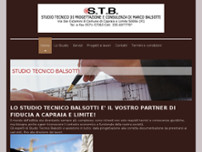 STUDIO TECNICO BALSOTTI website screenshot