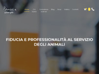 Amici a 4 Zampe website screenshot