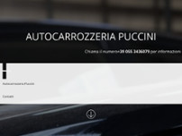 Autocarrozzeria Puccini website screenshot