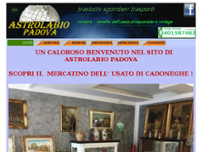 Screenshot for http://www.astrolabiopadova.it