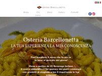 Screenshot for http://www.osteriabarcellonetta.com