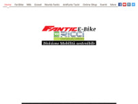 Fantic Bike Ricci E-Bike website screenshot