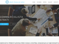 Studio Commerciale Strati website screenshot