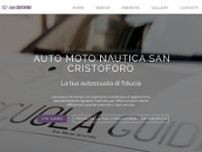 Screenshot for https://www.autoscuolascristoforo.net/